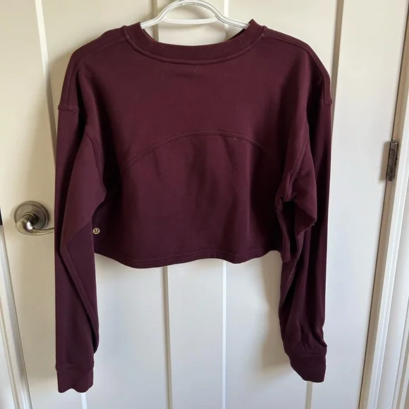 Lululemon All Yours Cropped Crew - Picture 3 of 4